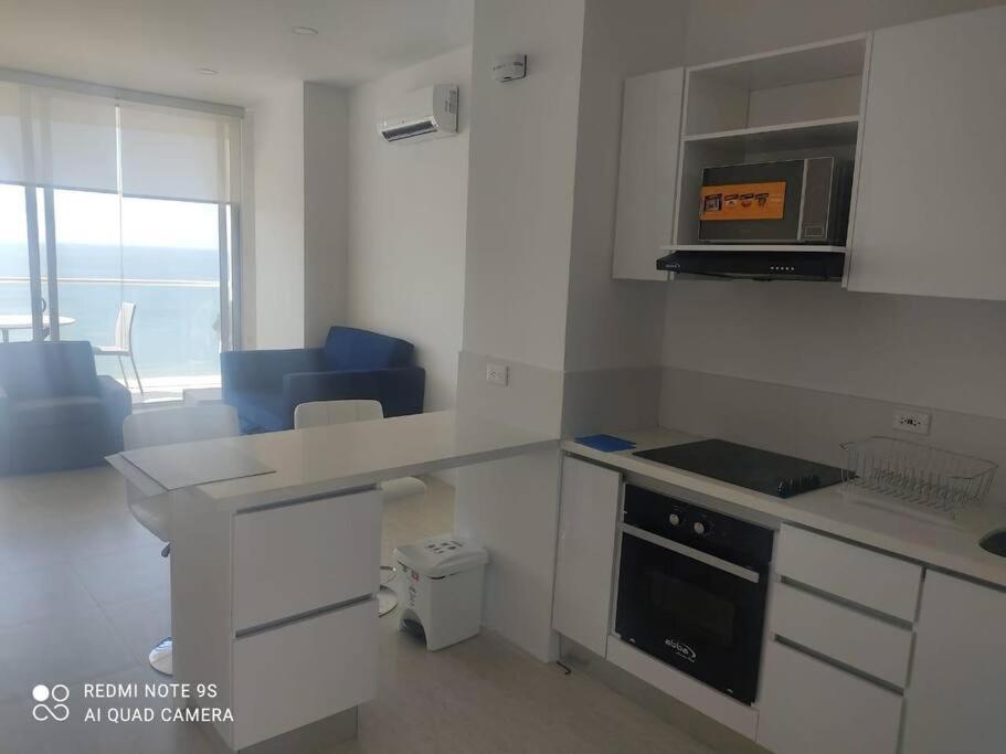 Magnifico Apartamento Con Vista Y Salida Al Mar Santa Marta  Buitenkant foto