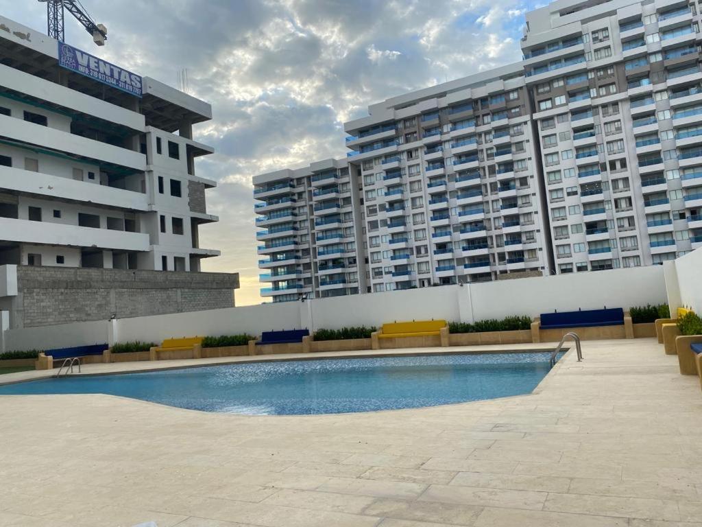 Magnifico Apartamento Con Vista Y Salida Al Mar Santa Marta  Buitenkant foto